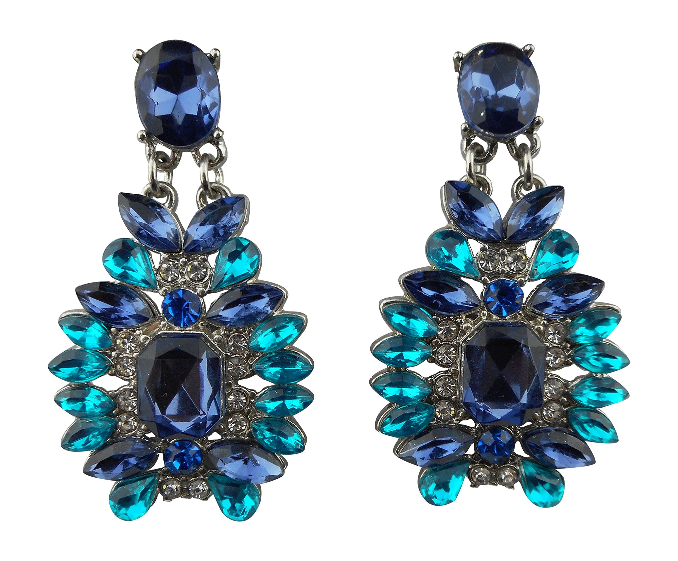 Ottilie Blue Stone Dangle Earrings