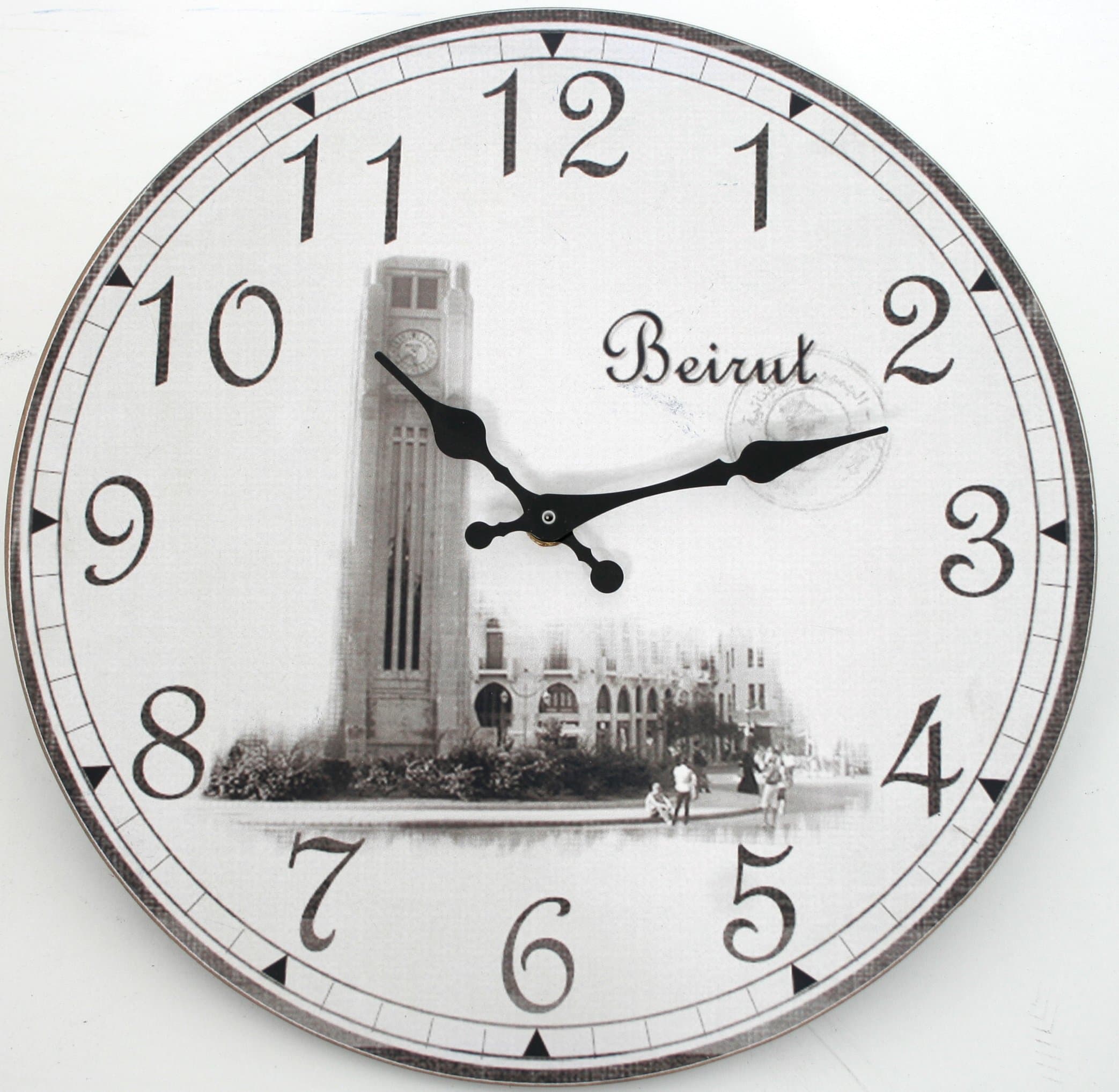Downtown Beirut Wall Clock