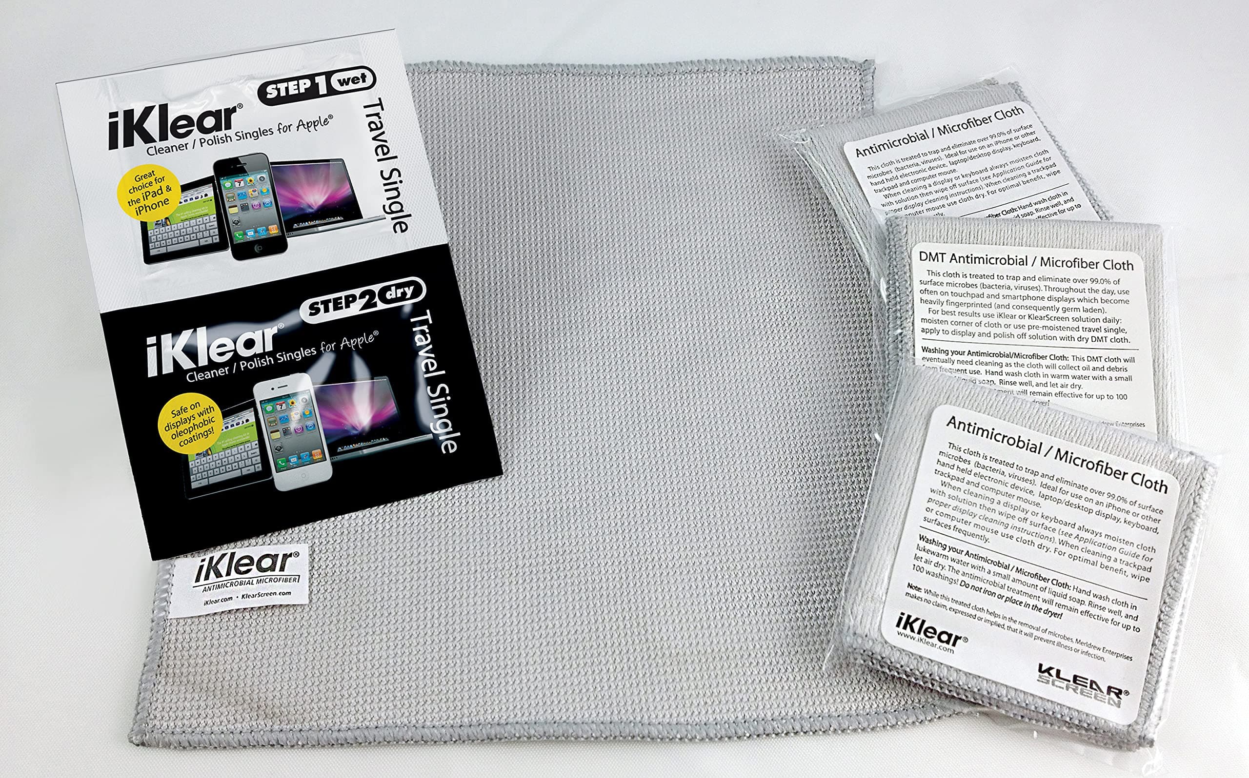 iKlear50 Bulk Pack Travel Singles