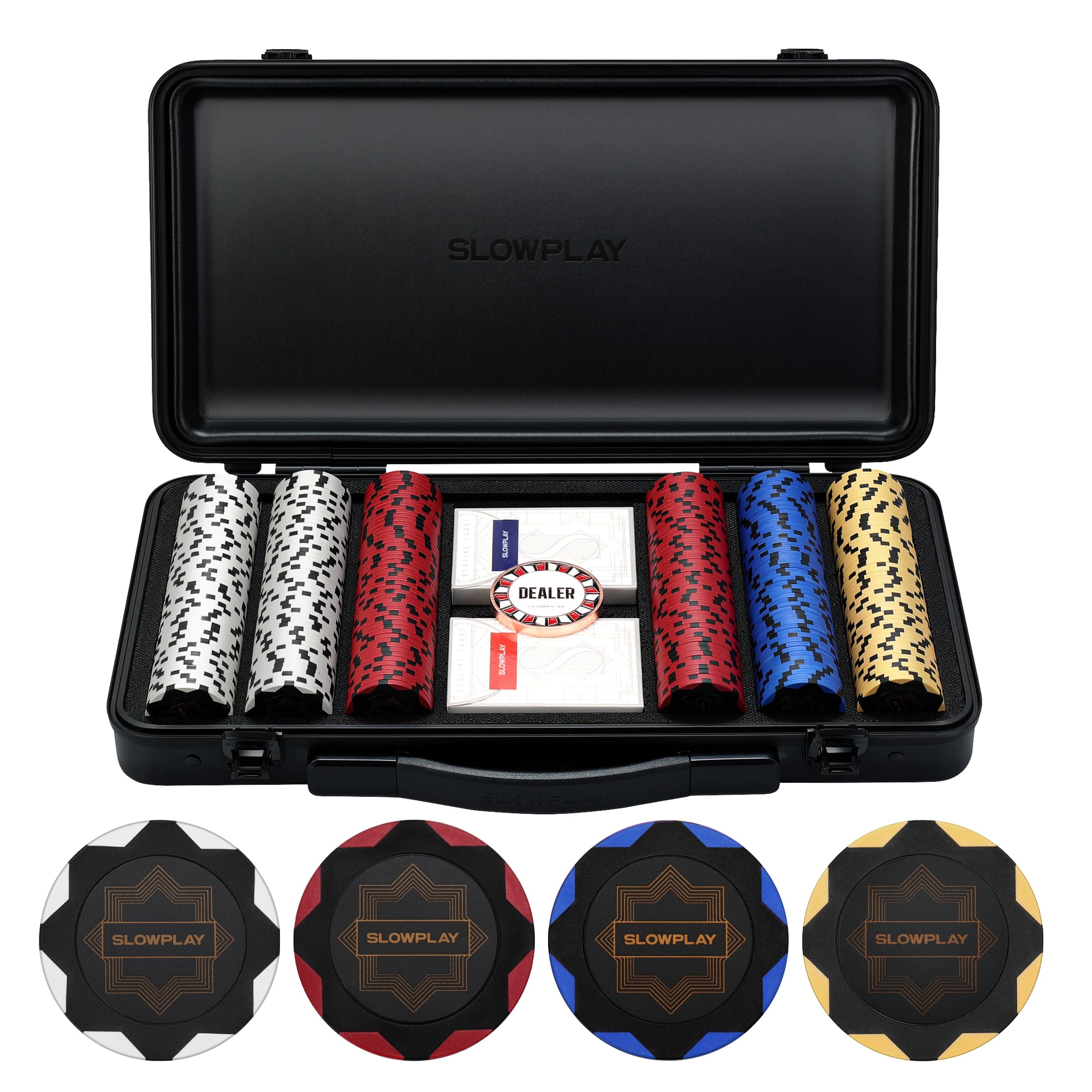 SLOWPLAY Poker Set Clay