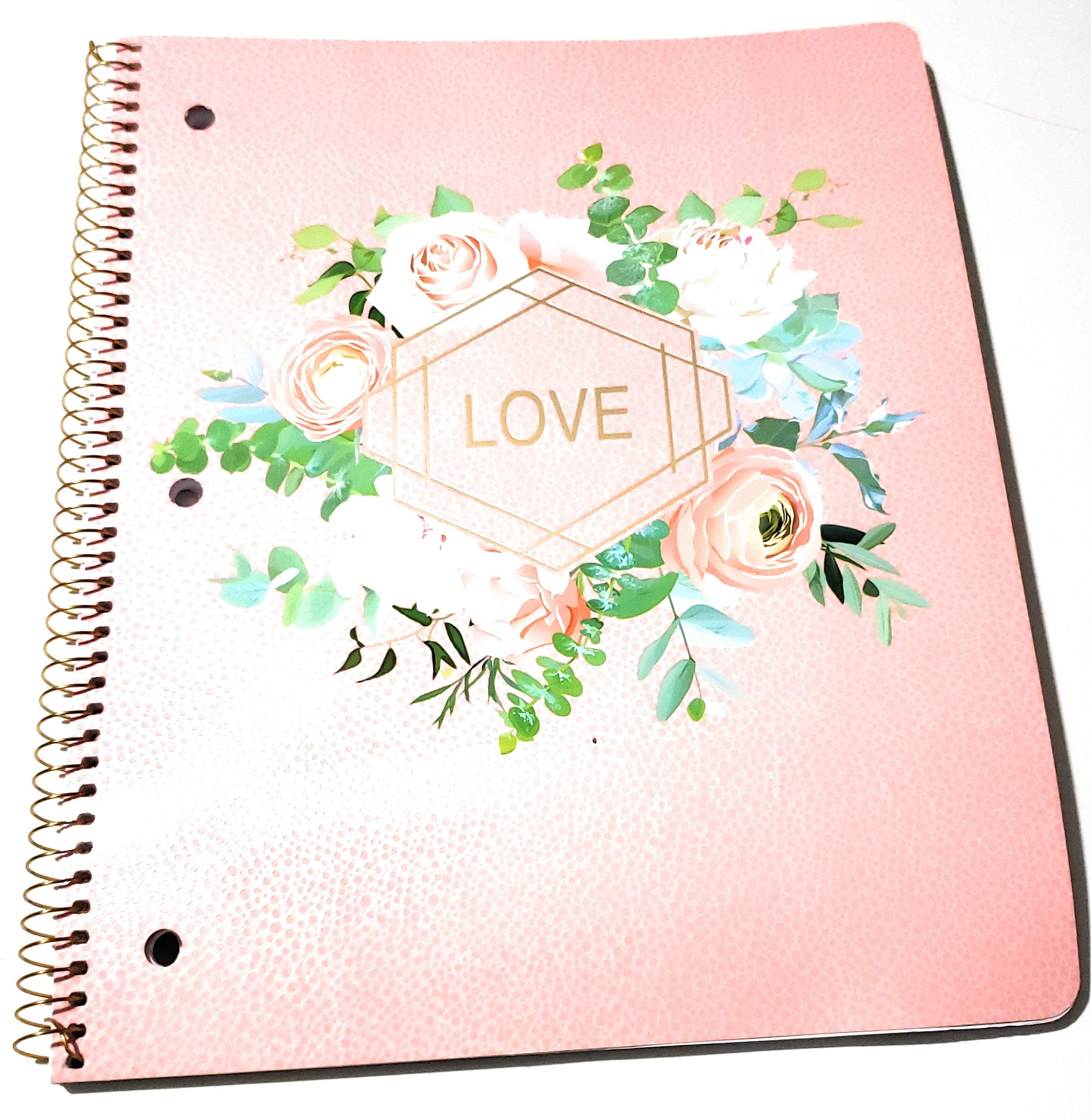 USTYLE Bellissimo Collection Love Spiral Notebook