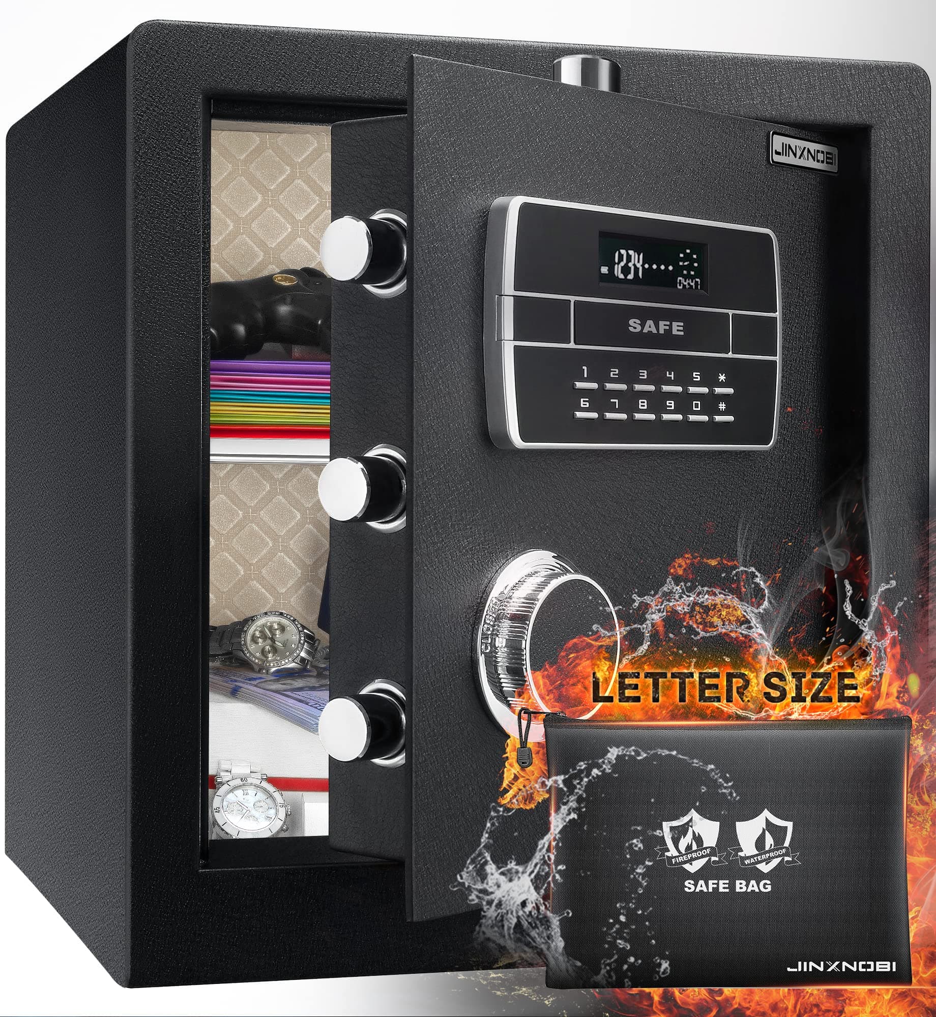 45JX Digital Security Safe Box