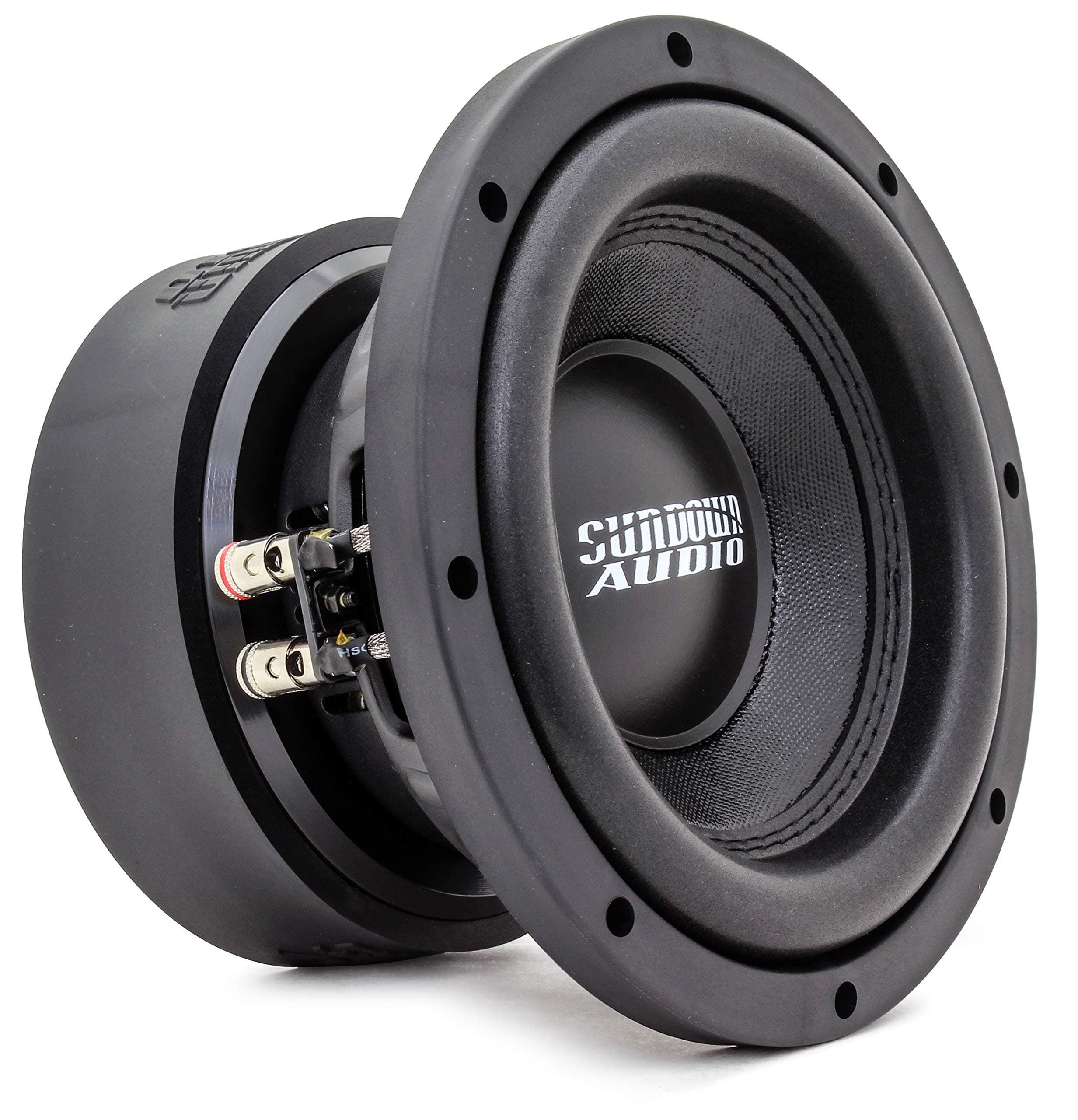 E-8 V.6 D2 8" 300W RMS Dual 2-Ohm EV.6 Series Subwoofer