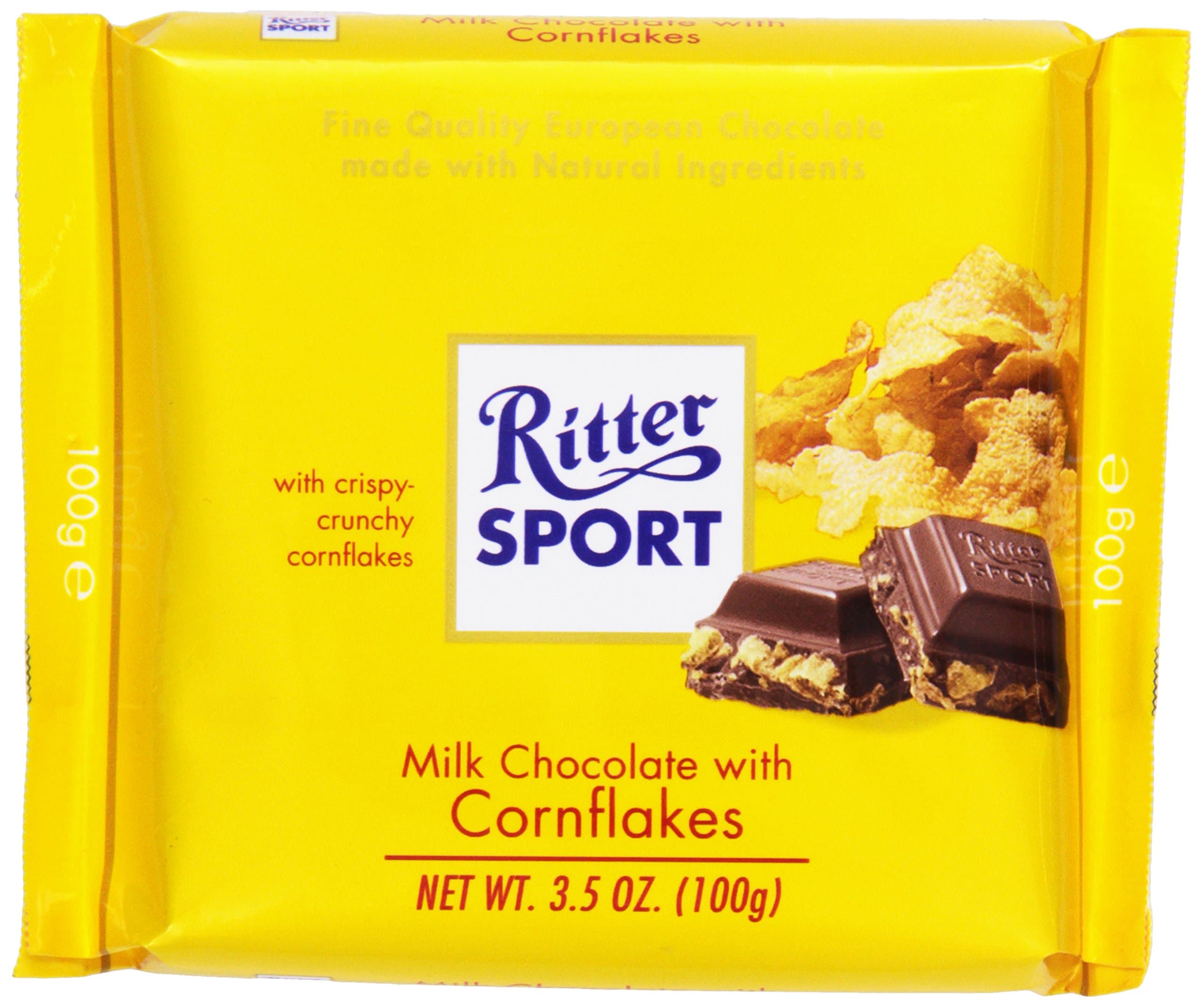 Milk Chocolate with Cornflakes, 3.5 oz