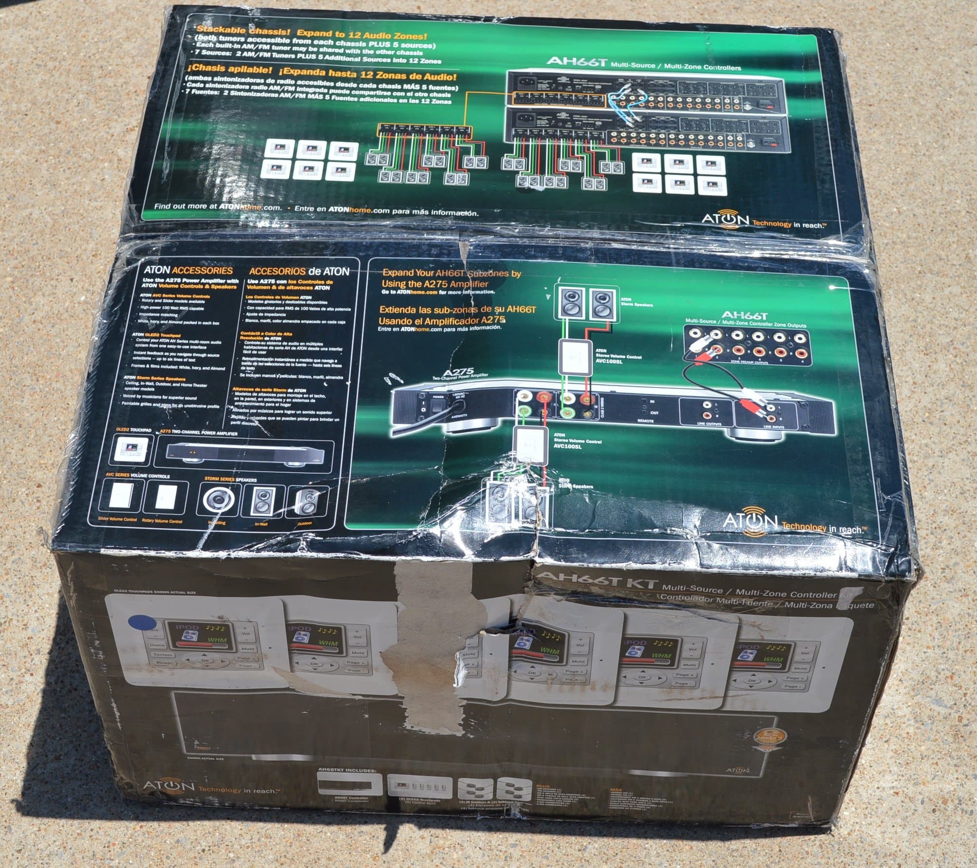 ATON AH66T-KT Multi-Source Multi-Zone Audio Controller Kit