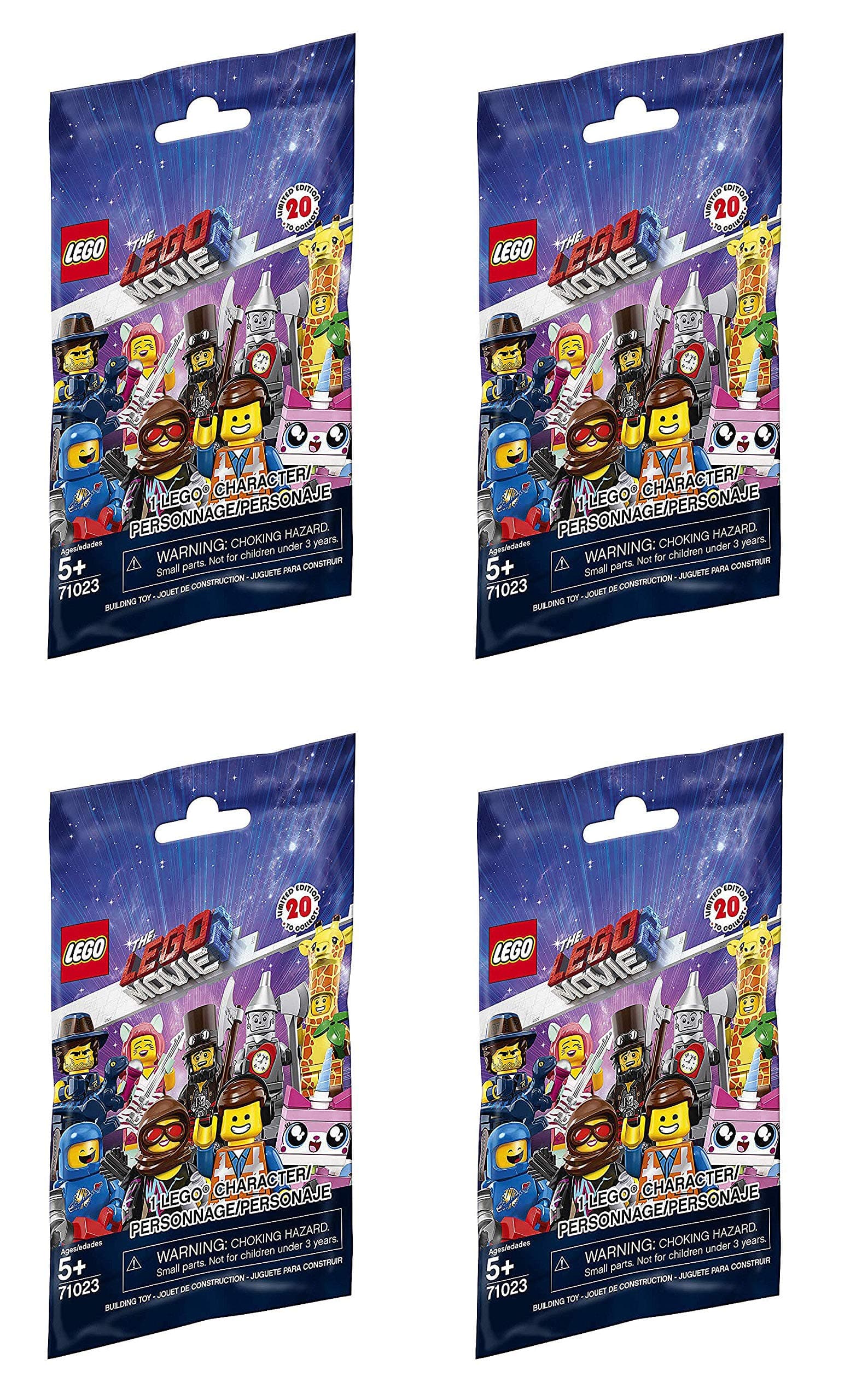 Minifigures - The Movie 2 The Second Part - Random Bag of 4 (71023)