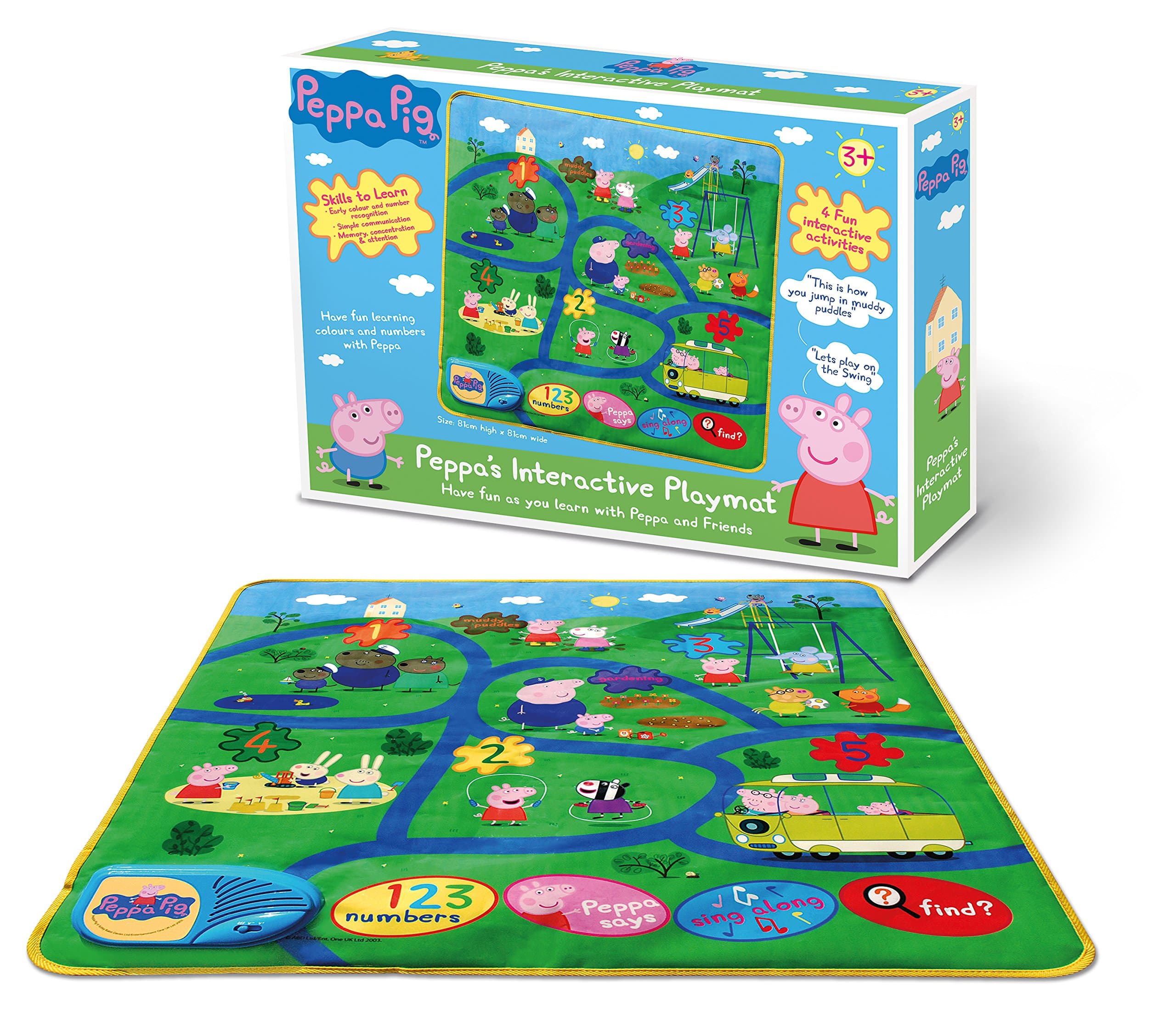 Peppa Pig's Interactive Playmat