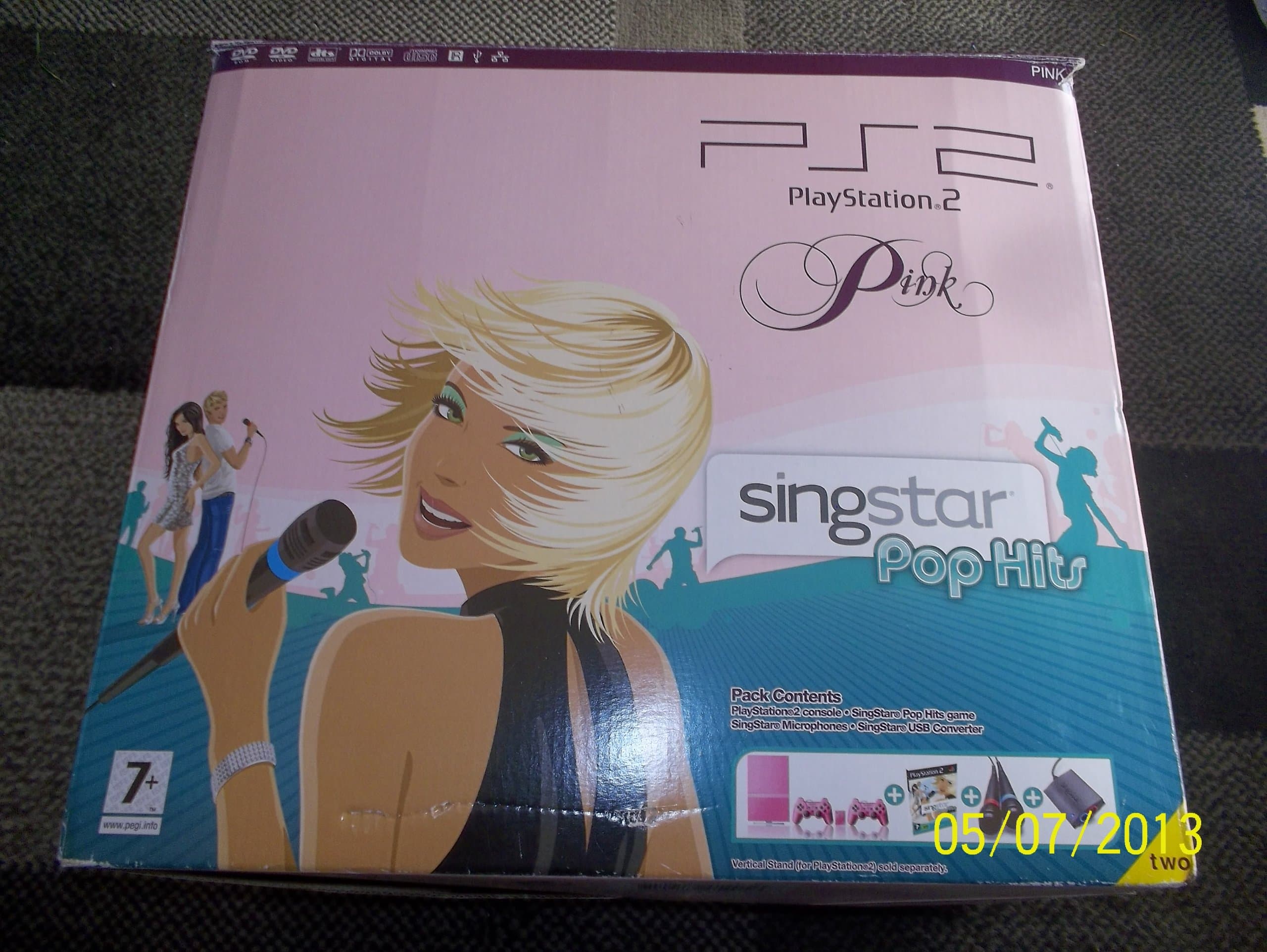 Sony PlayStation 2 Slimline Console (Pink)