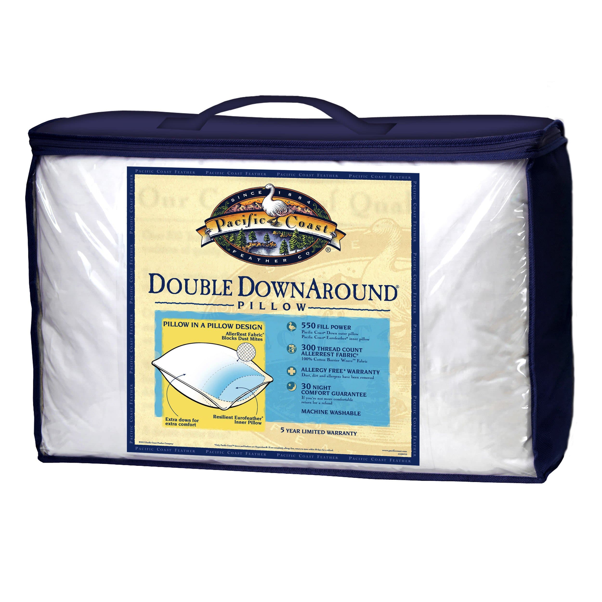 Double Down Around Pillow - Standard