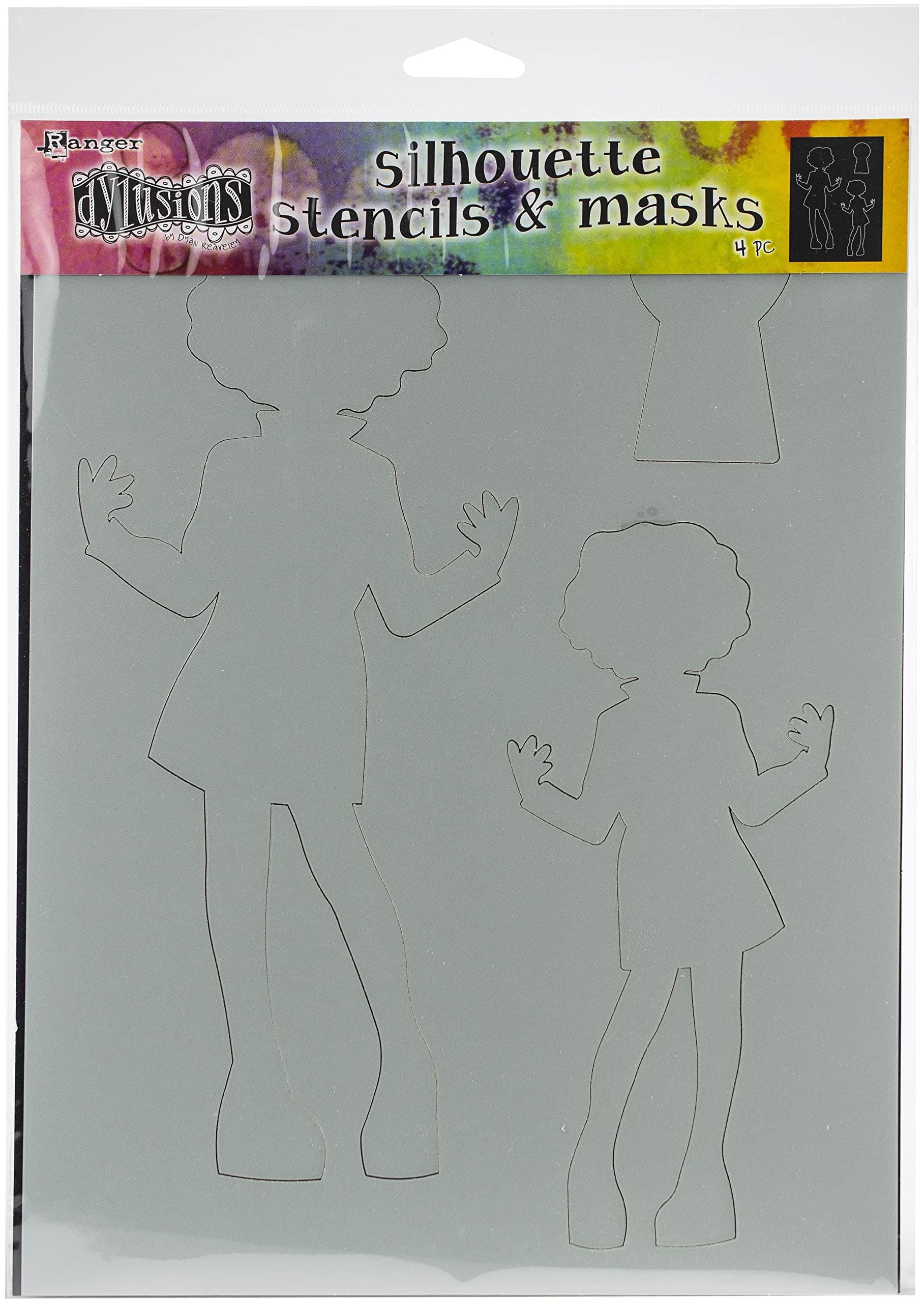 Maisie - Stencil Silhouettes