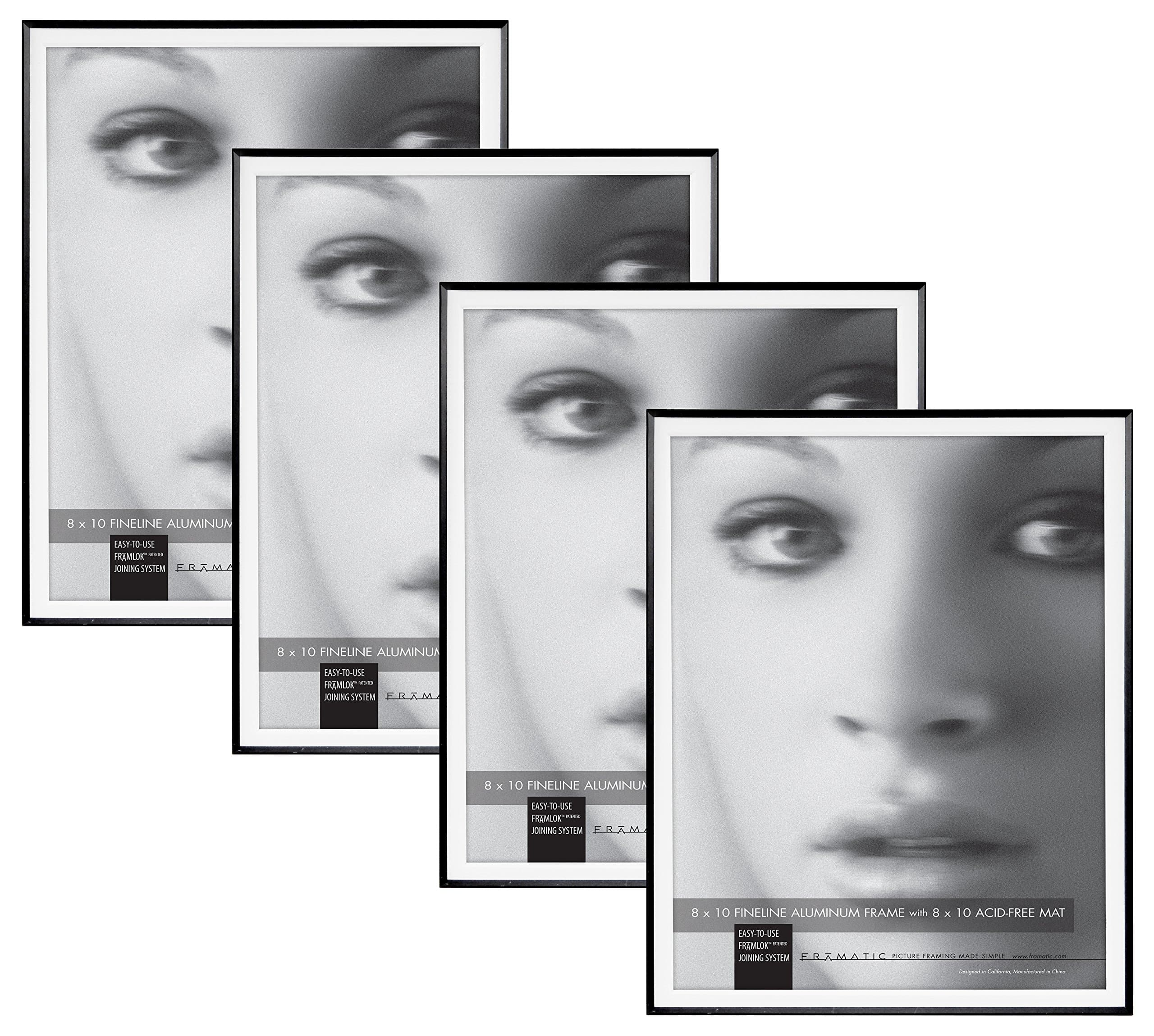 MCSFrame, Black, 8 x 10 in with mat