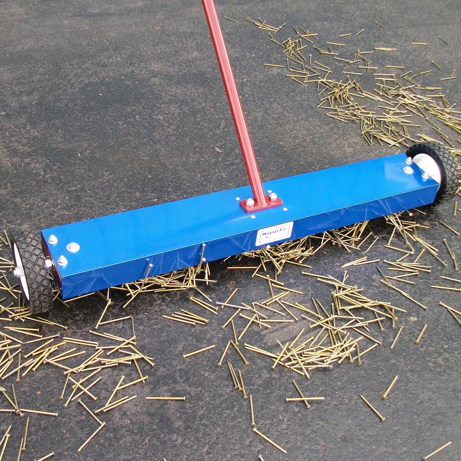 32"W Magnet P.I. Floor Sweeper