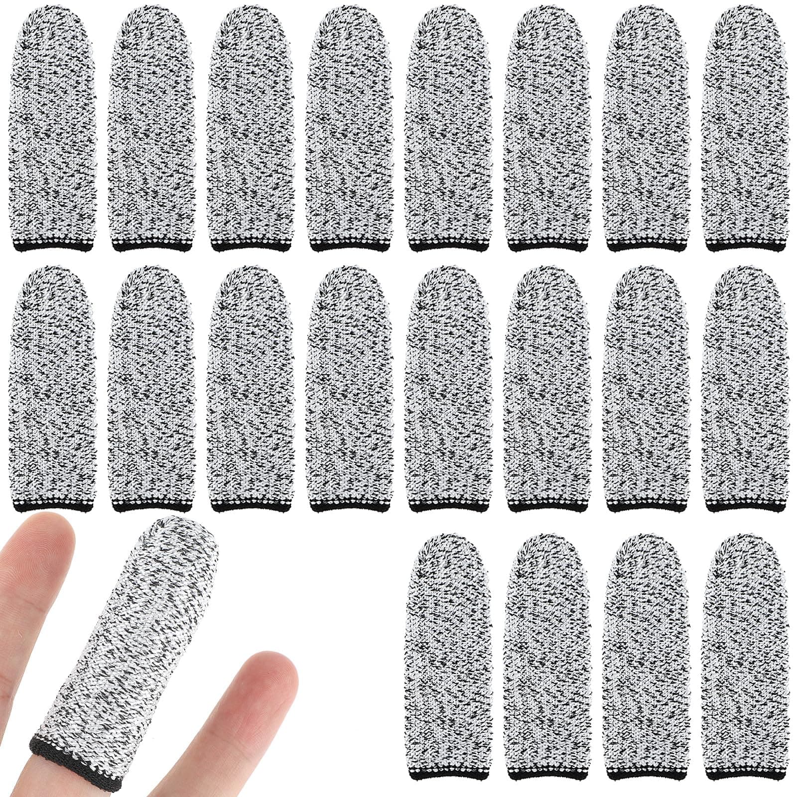 20 Pieces Cut Resistant Finger Cots