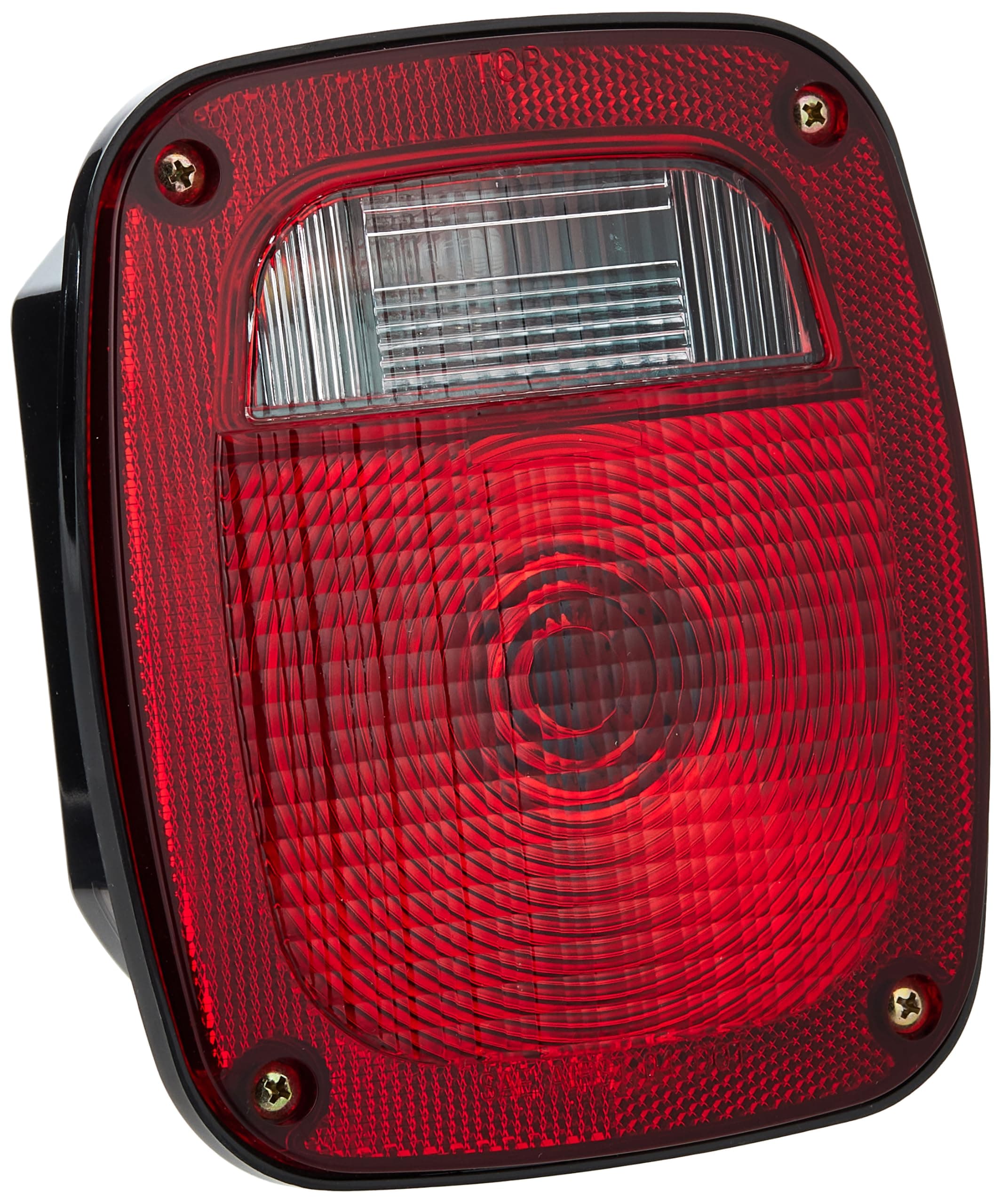 12403.03 | Tail Light Assembly, Left, Black | OE Reference: 5457197 | Fits 1976-1980 Jeep CJ