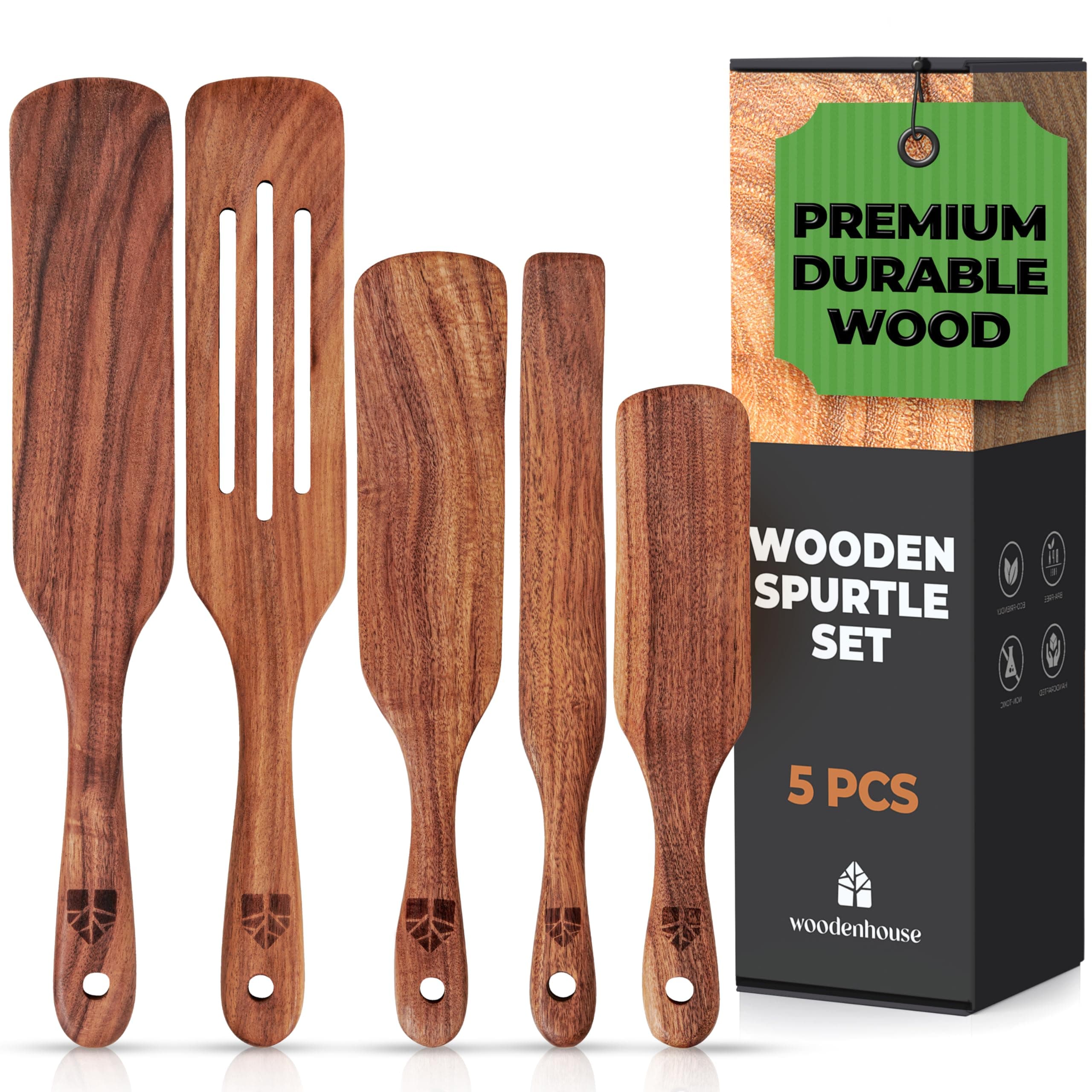 Wooden Spurtle Set