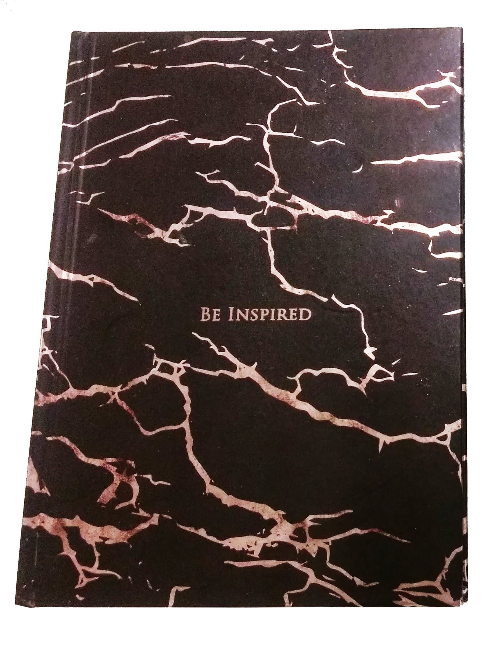 Creative Crazy Be Inspired / Flexi Dated Diary - Black Marble