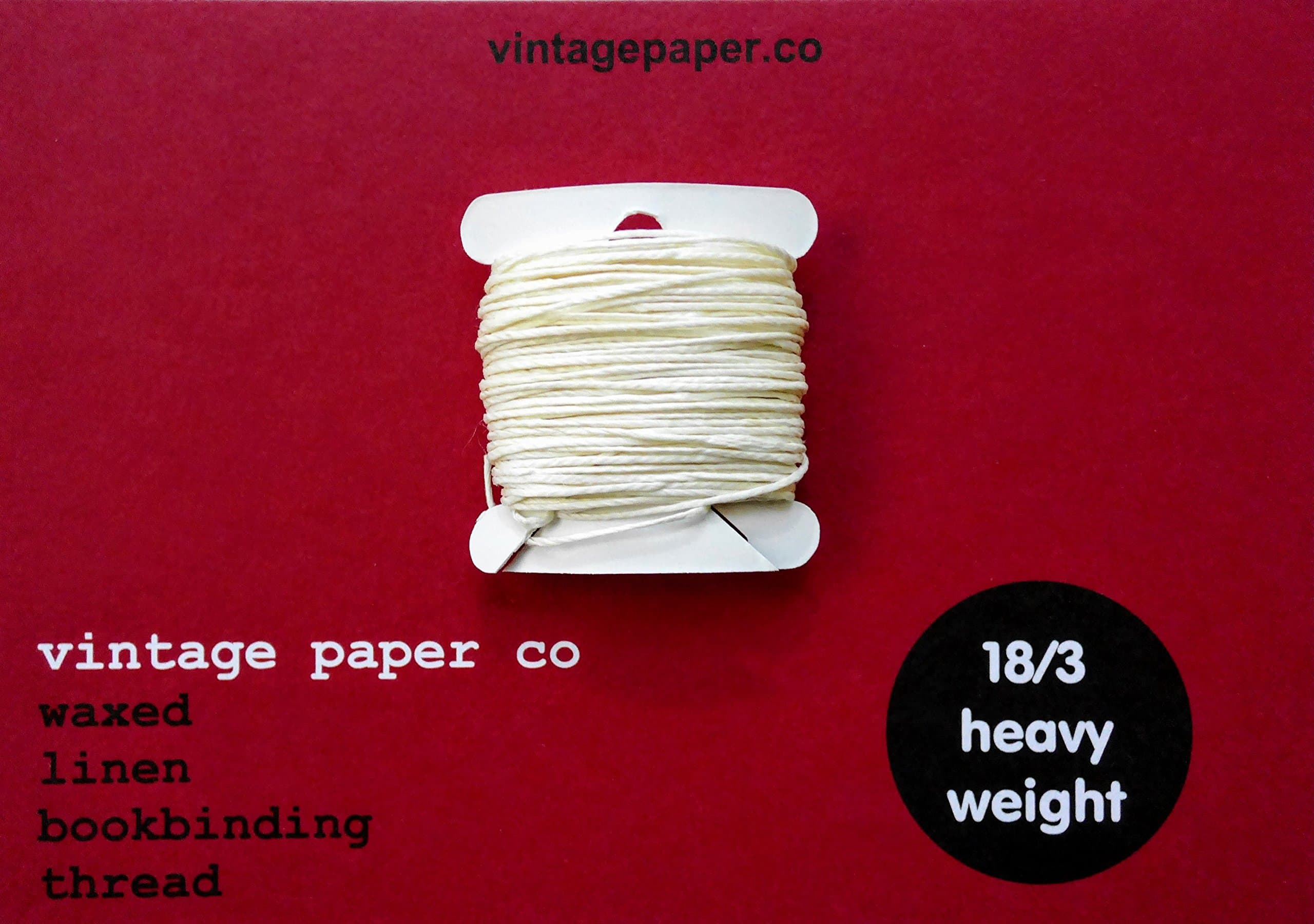 Linen Bookbinding Thread 18/3 (Thick) 10 Meters