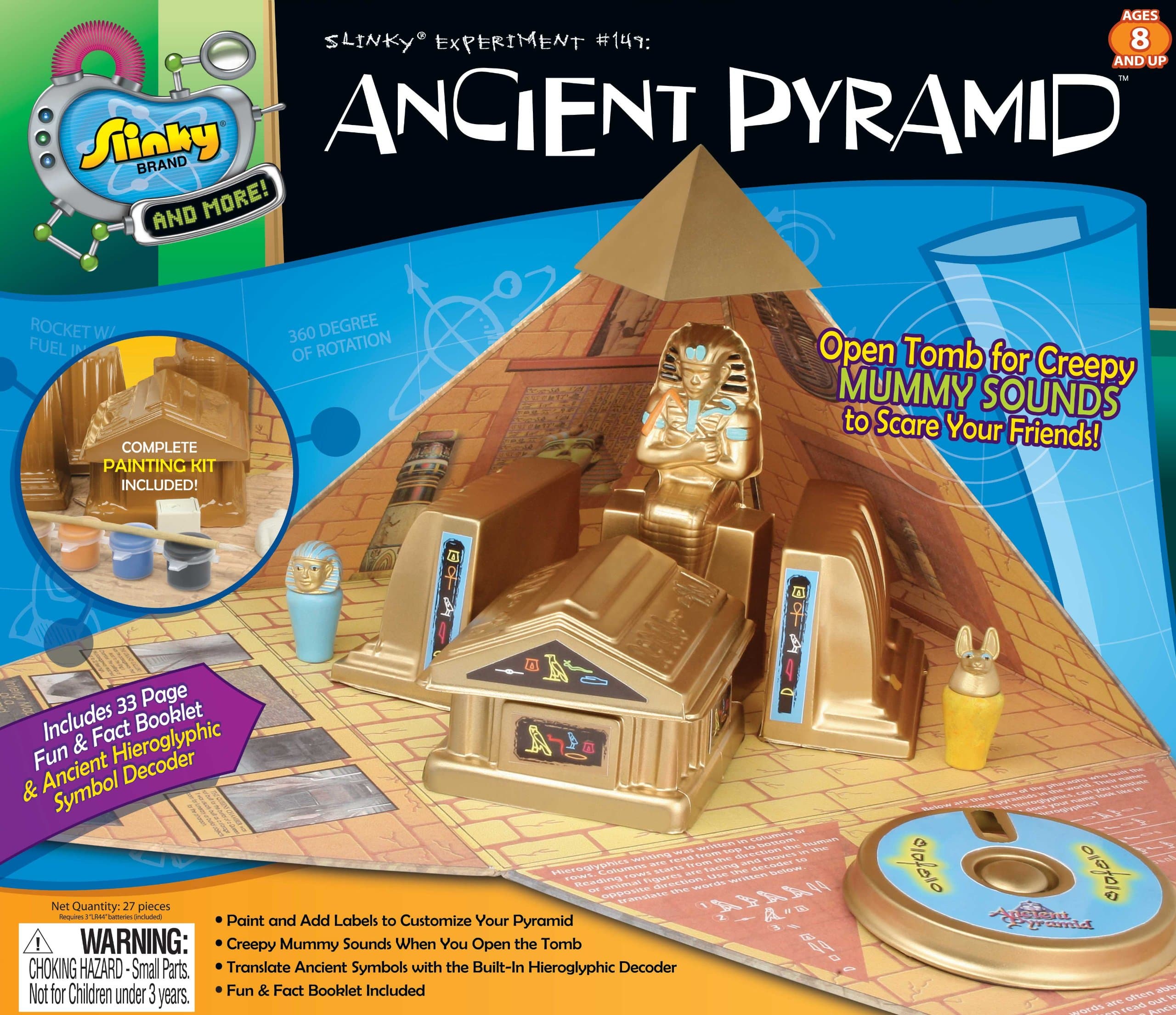 Slinky Science Ancient Pyramid Model Set