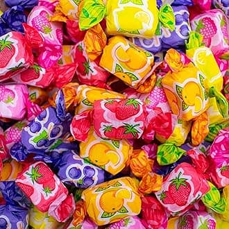 Fruit Chews Sweets - 500 Gram Bulk Bag - 500g - Assorted Sweet Pick and Mix for Parties, Gifts, and Sharing.