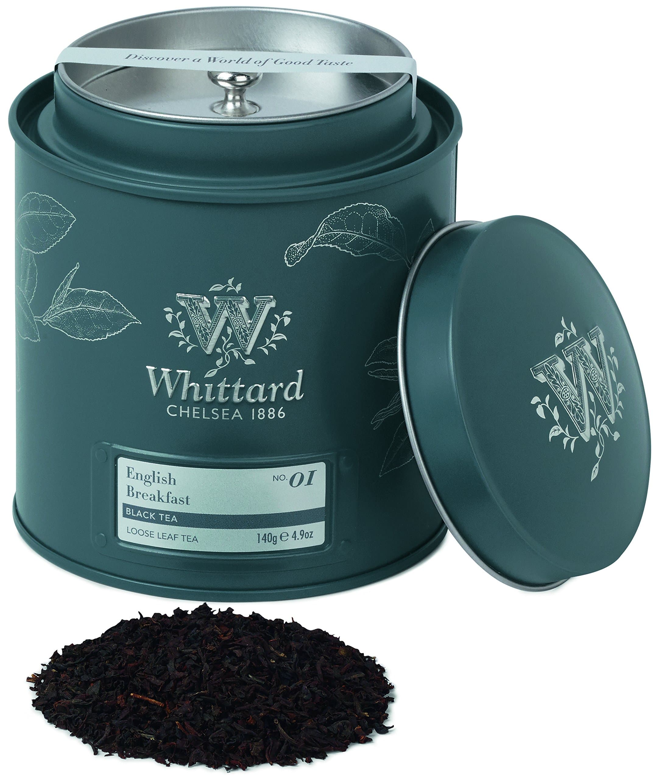 English Breakfast 140g leaf tea canned