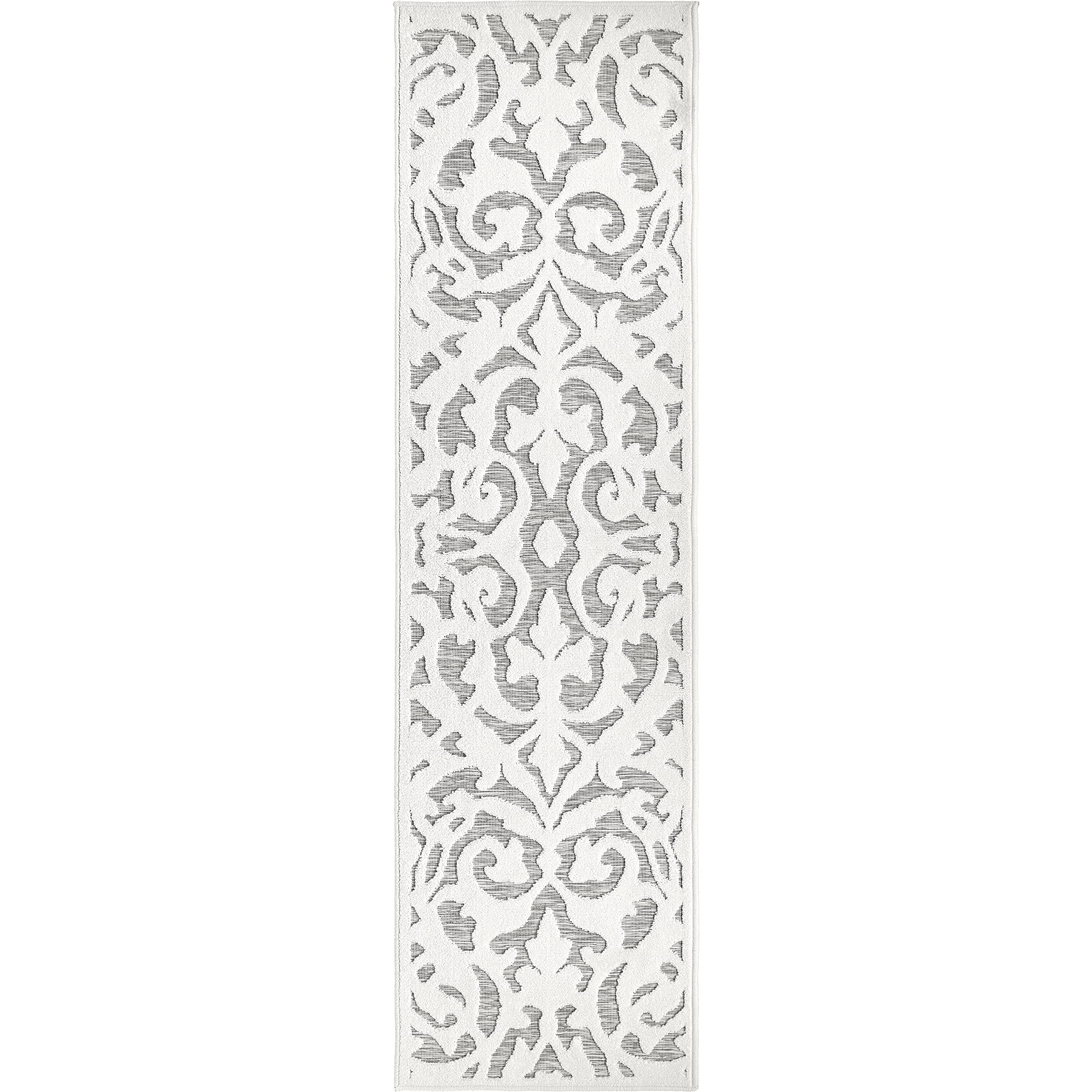 Orian Ladybird Runner, 1'11" x 8', Light Grey