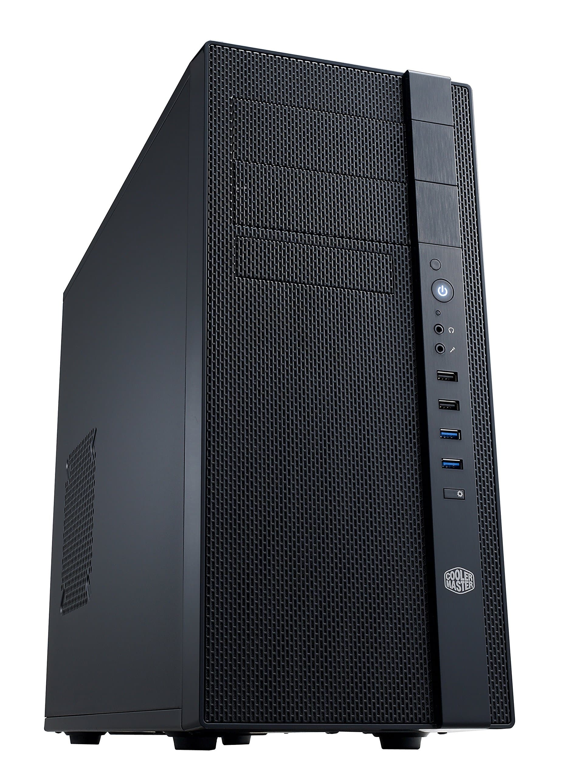 N400 - Mid Tower Computer Case with Fully Meshed Front Panel (NSE-400-KKN2)