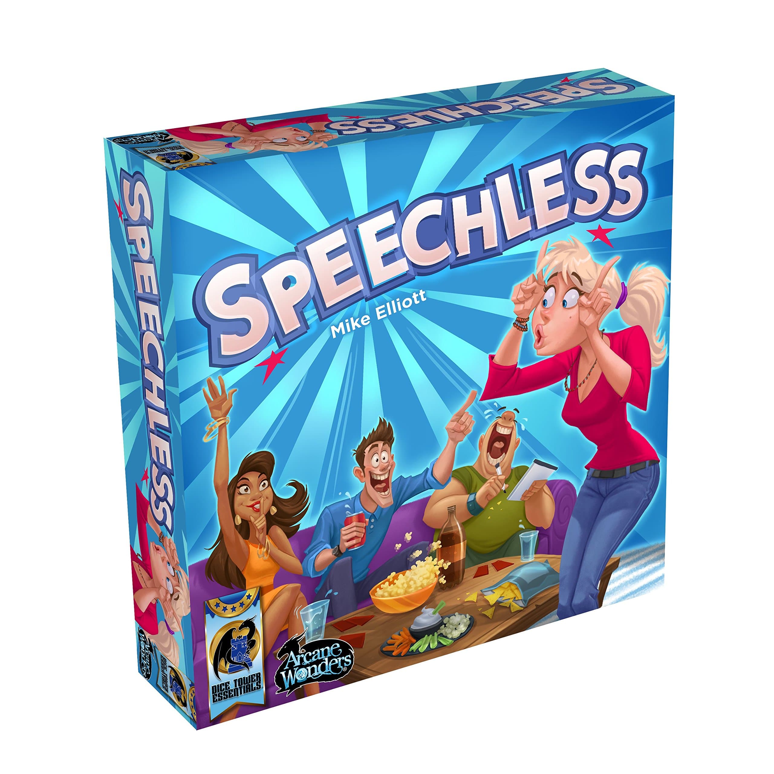 Speechless Party Game, Blue