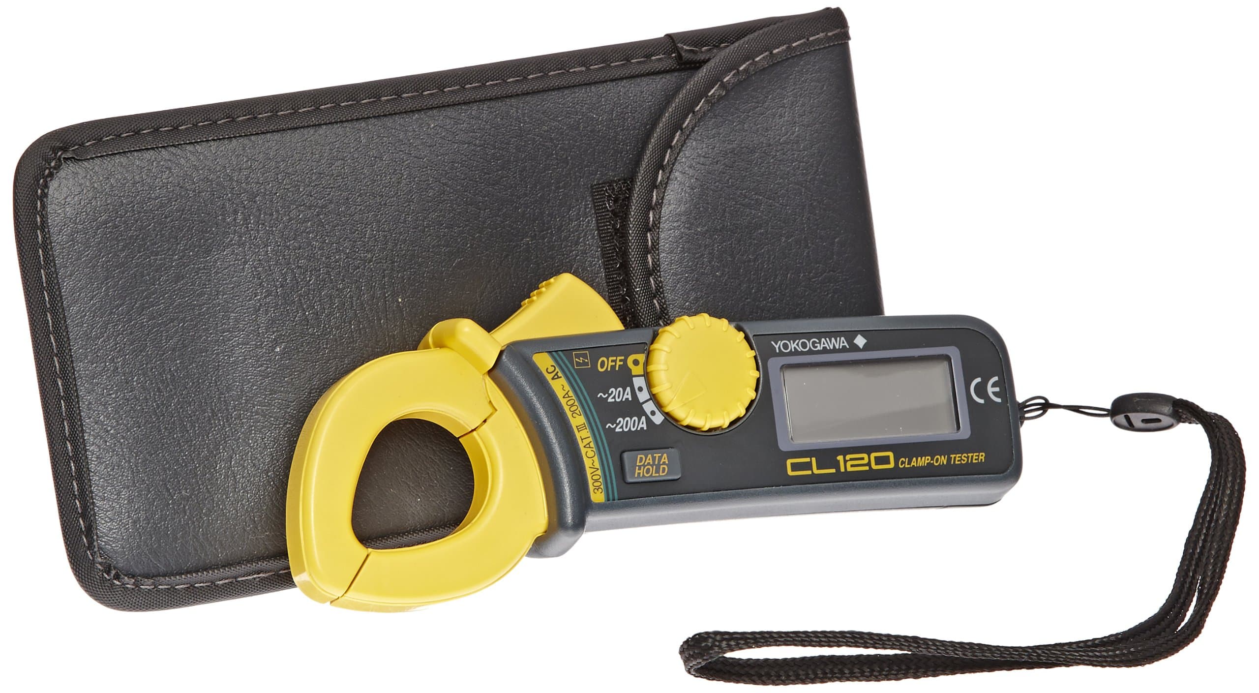 CL120 Mini Clamp-On Test Meter for AC Current, 59mm W x 210mm H x 40mm D