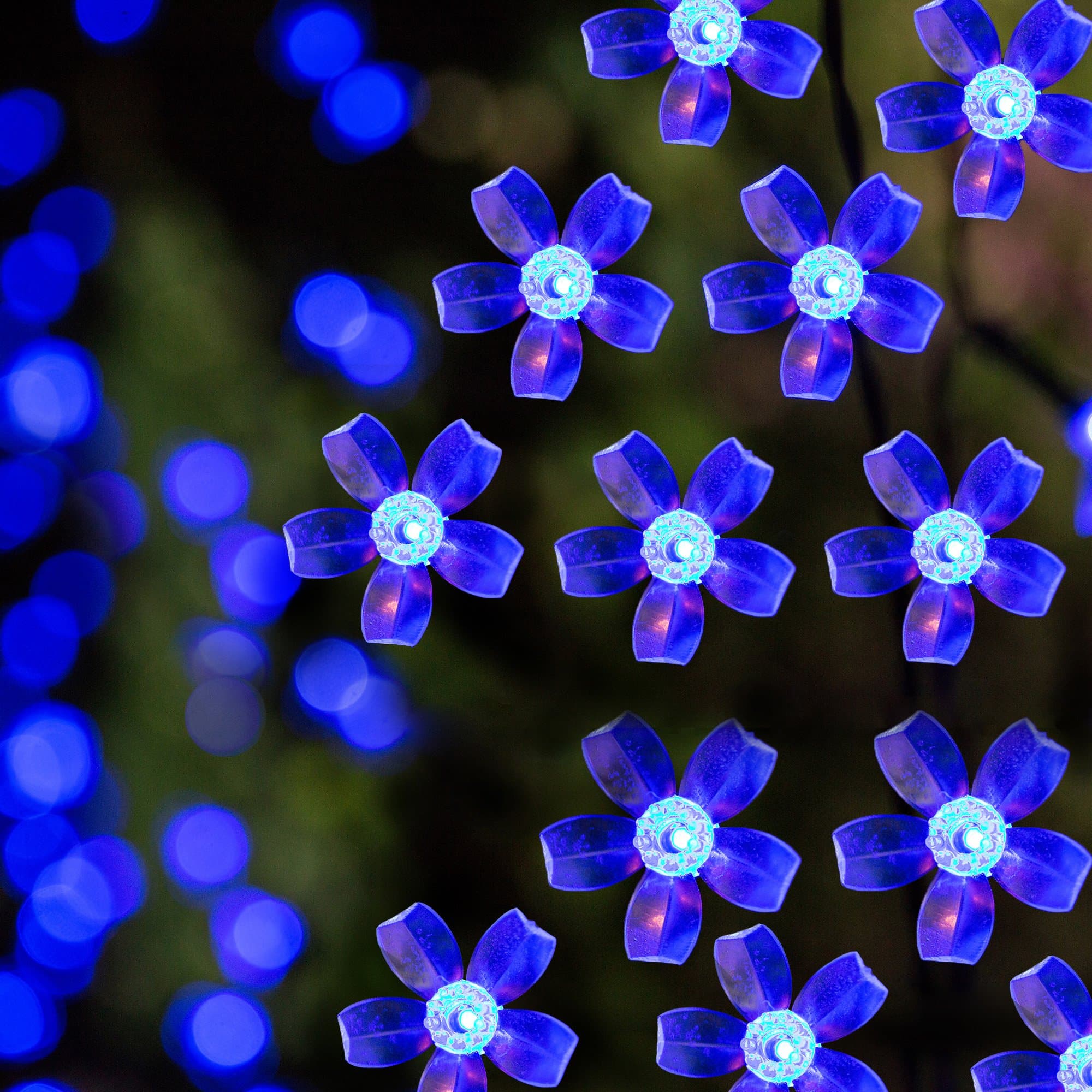 LED Solar Party String Lights with Auto Sensor, 100 Twinkling Outside Icicle Lights, Christmas Fairy Indoor Outdoor Starry Lights, Waterproof, 39.1 Feet Long