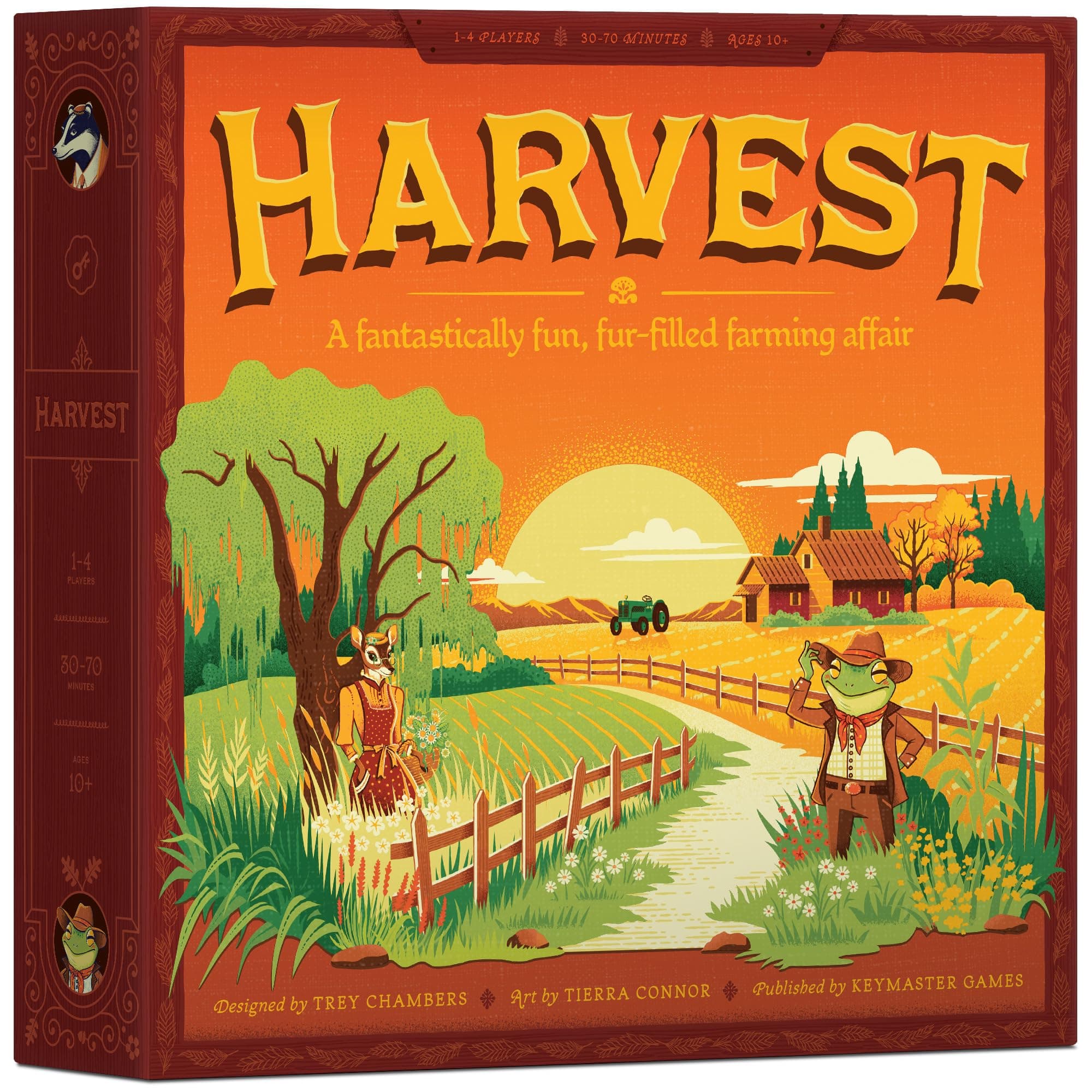 Harvest | Strategy Board Game for Adults, Families, and Couples | Cozy Farming Experience | Easy-to-Learn | Quick 60-Minute Play for Game Night or Solo Challenge