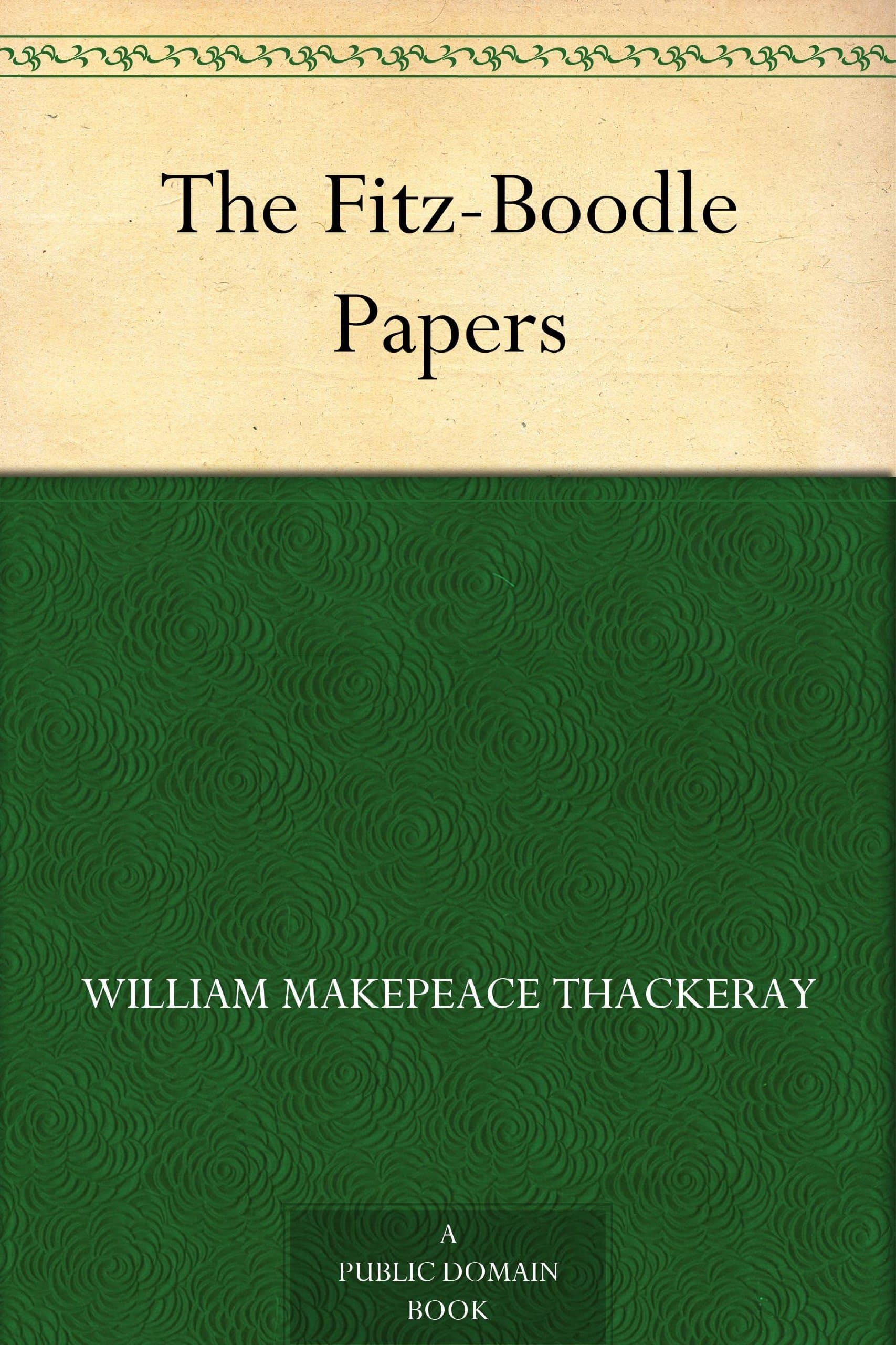 The Fitz-Boodle Papers