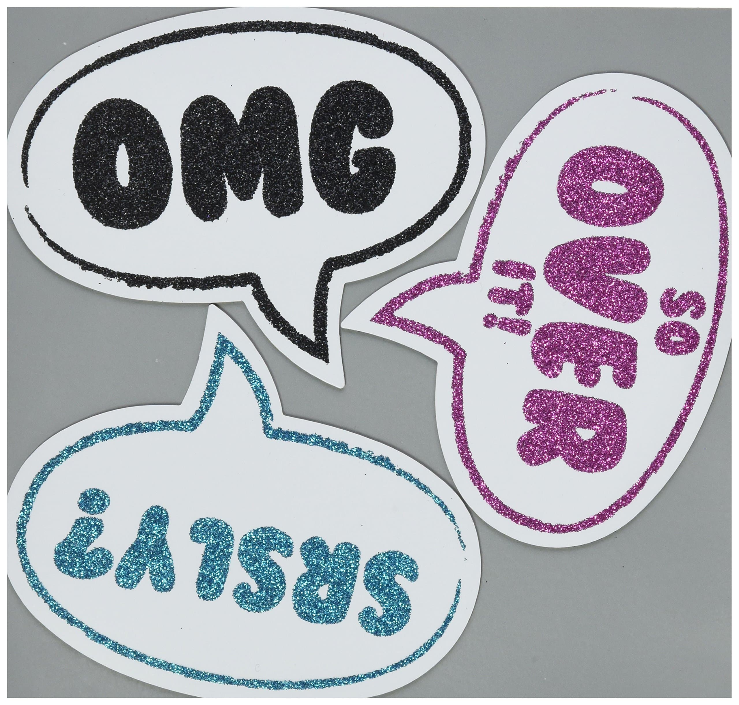 lockers 101 Glitter Texting Magnets