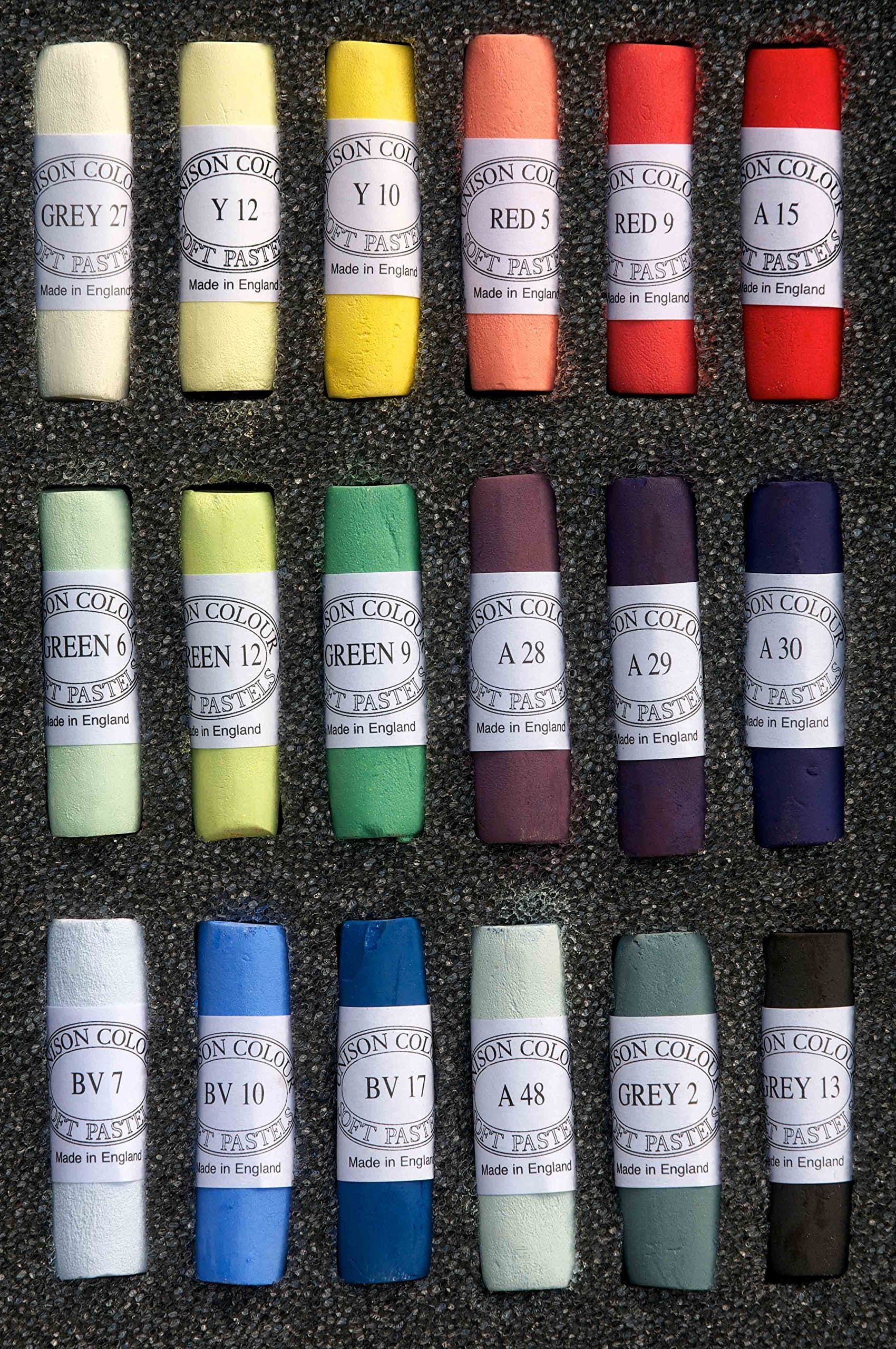 Colour Soft Pastels Hand Made Starter, 18 Set