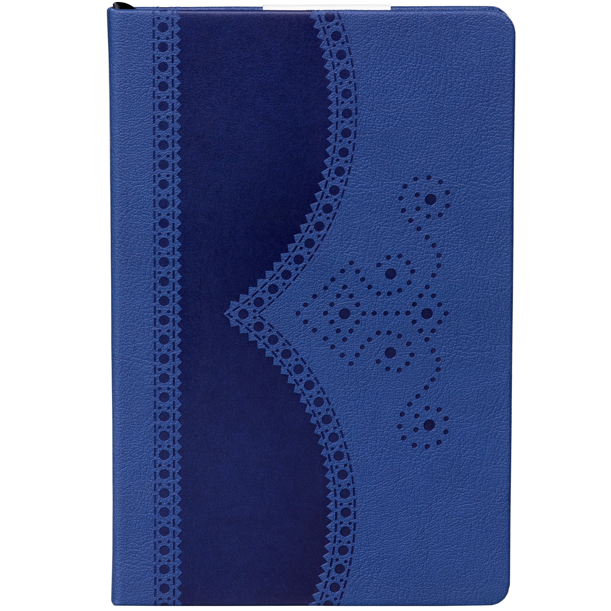 Ted Baker A5 Notebook, Textured Blue