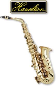 Hazelton E Flat Alto Saxaphone with Case