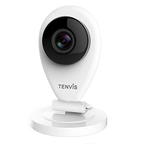 TENVIS Wireless IP Camera - Indoor Security Camera with Night Vision, Two-Way Audio, Motion Detection, Instant Alert, Home Surveillance System with SD Card Slot, 720P for Baby/Pet/Nanny Monitor