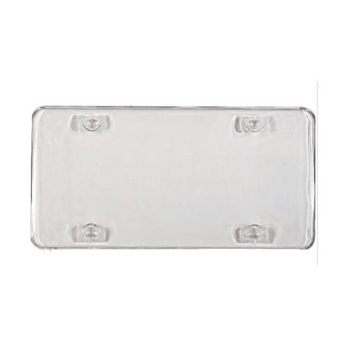 License Plate Shield Protector, Clear Flat