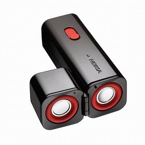Nokia Mini Speaker MD-6 - Black/Red