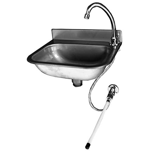 Wash Basin with Control Rod