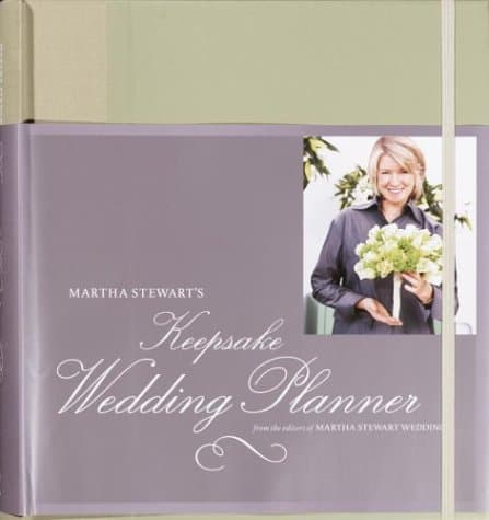 Martha Stewart's Keepsake Wedding Planner Ring-bound – August 26, 2003