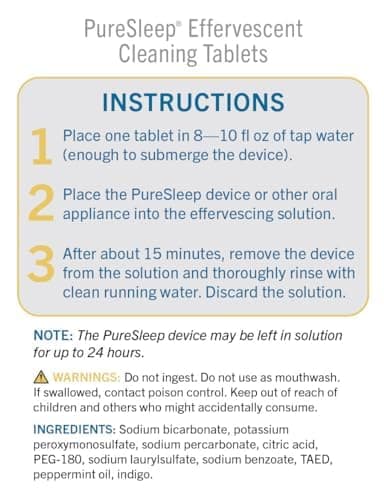 PureSleep Cleaning Tablets