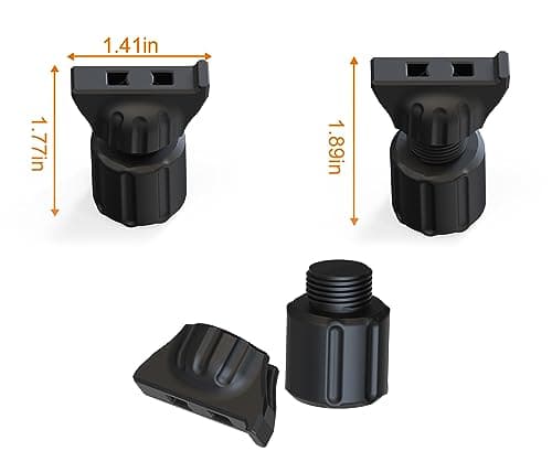 GEOCCI Adjustable Height Clamp Support for Work Sharp Precision Adjust Knife Sharpener(black)