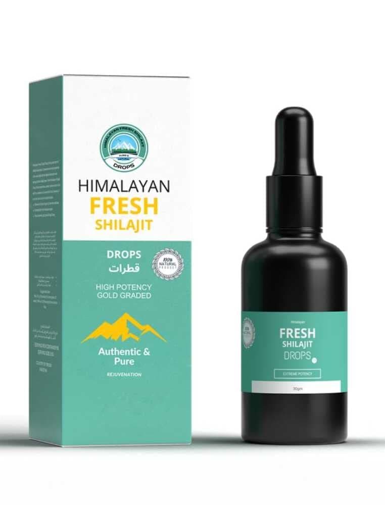 Himalayan Fresh Shilajit Drops 30 Grams