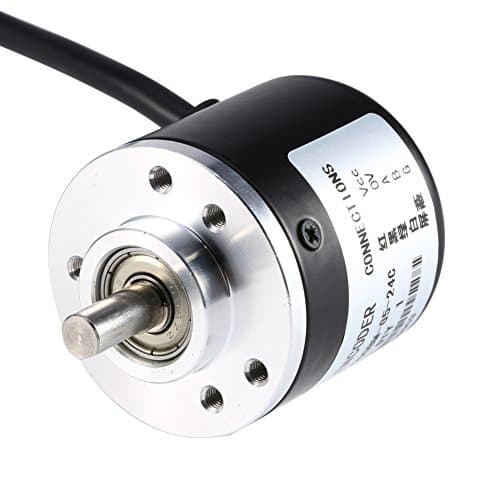 600P/R Rotary Encoder Sensor Encoder 5V?24V AB 2?Phases Shaft 6mm Photoelectric Incremental Rotation Encoder for optical rotary encoder rotary encoder ring