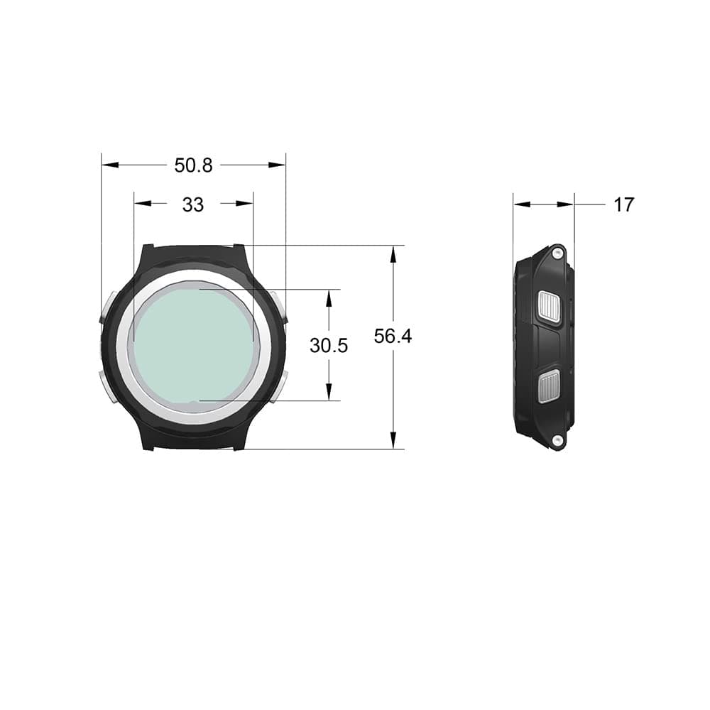 Aqualung i200C - Dive computer, Bluetooth, Four operating modes, Intuitive navigation, Aqua Lung Diving Watch ideal for scuba diving
