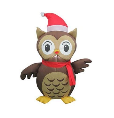 Airblown Inflatable 3.5' Lighted Owl