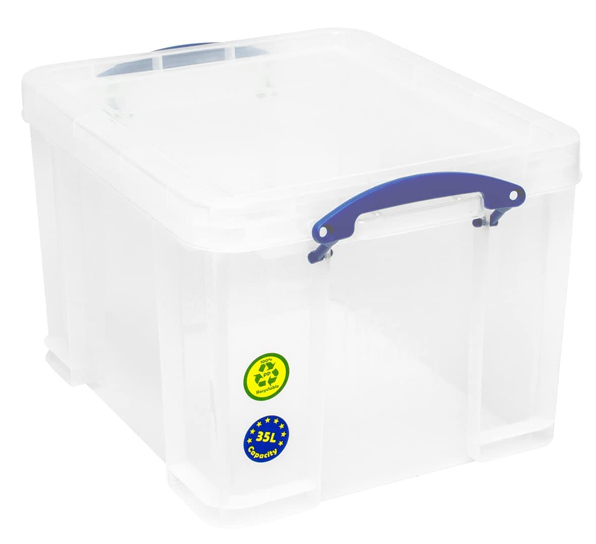 Really Useful Box 35L Plastic Storage Clear