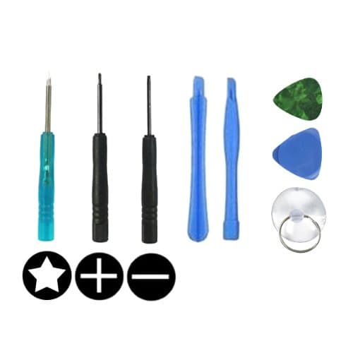 Htech 8in1 Open Tools Screwdriver Scraper Repair Kit Set for iPhone 3 4 4S 5 iPod