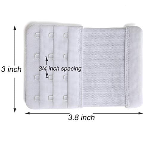Bra Strap Extenders Extensions 2 Hook / 3 Hook / 4 Hook / 5 Hook Elastic Bra Extender