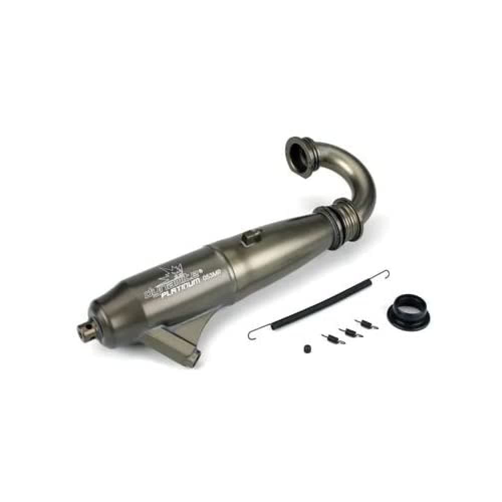 Dynamite 1/8 053 Mid-Range Inline Exhaust SysHard Anodized DYNP5003 Mufflers/Tuned Pipes